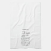 kerstsuikerkoekjes die keukenhanddoek recept (Verticaal)