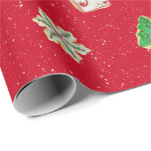 kerstsuikerkoekjes en sneeuwvlokken cadeaupapier (Rol Hoek)