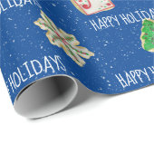 kerstsuikerkoekjes en sneeuwvlokken cadeaupapier (Rol Hoek)