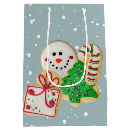 kerstsuikerkoekjes medium cadeauzakje (Achterkant)