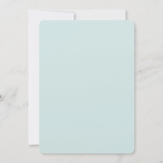 kerstsurfplank | Winter Beach bruiloft Kaart (Achterkant)