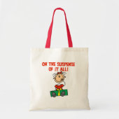 kerstsuspensie tote bag (Voorkant)