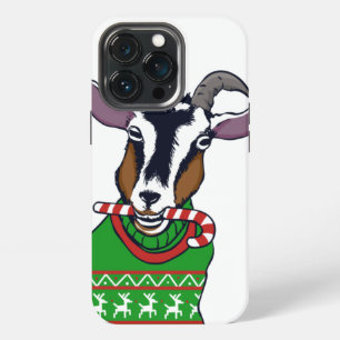 Kerstsweater voor geiten iPhone 13 pro hoesje