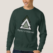 Kerstsweatshirt van dalDesignNZ Trui (Voorkant)