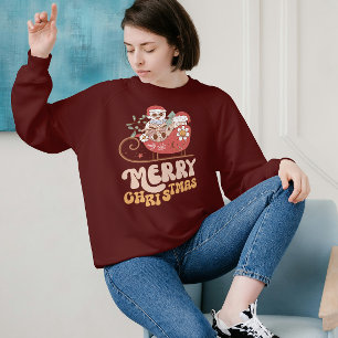 Kerstsweatshirt voor het winterseizoen trui