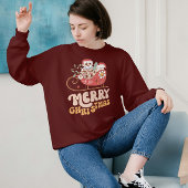 Kerstsweatshirt voor het winterseizoen trui