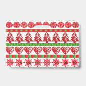 Kerstsymbolen Badge (Achterkant)