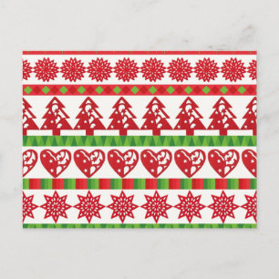 kerstsymbolen briefkaart