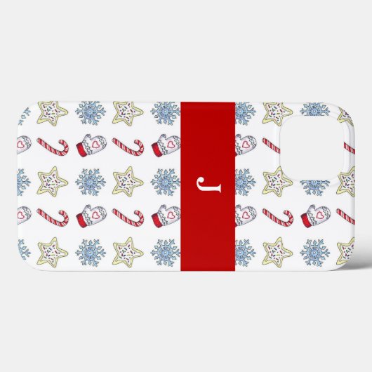 kerstsymbolen Case-Mate iPhone case (Achterkant (horizontaal))