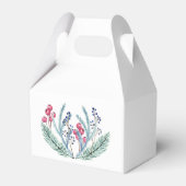 kerstsymbolen en koepel bedankdoosjes (Achterkant)