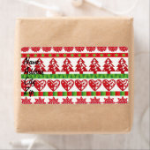 kerstsymbolen etiket (Insitu)