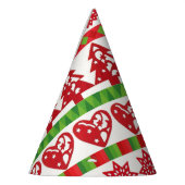 kerstsymbolen feesthoedjes (Links)