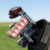 kerstsymbolen golfheadcover (Insitu)