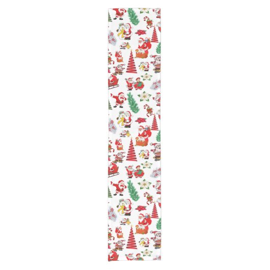 kerstsymbolen korte tafelloper (Voorkant)