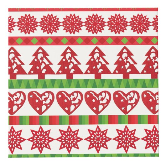 kerstsymbolen kubus (Voorkant)