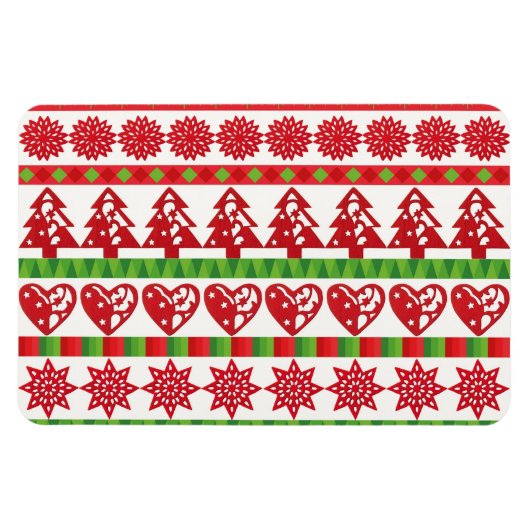kerstsymbolen magneet (Horizontaal)