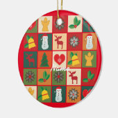 kerstsymbolen Medley Art Thunder_Cove Keramisch Ornament (Links)