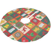 kerstsymbolen Medley Art Thunder_Cove Kerstboom Rok (Gekanteld)