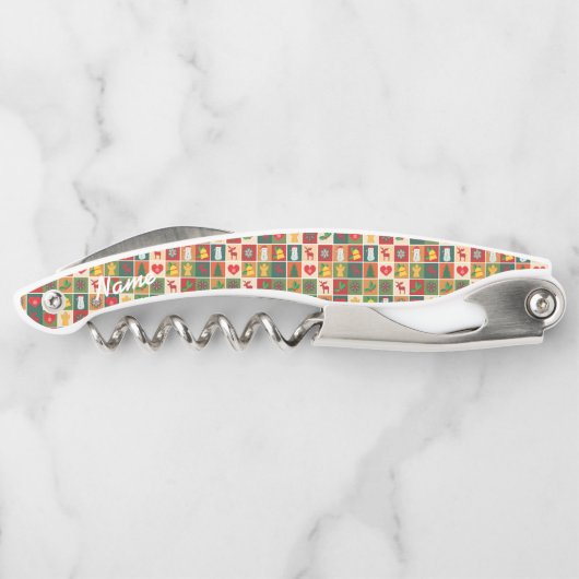 kerstsymbolen Medley Art Thunder_Cove Kurkentrekker (Achterkant)