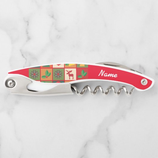 kerstsymbolen Medley Art Thunder_Cove Kurkentrekker (Voorkant)