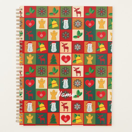 kerstsymbolen Medley Art Thunder_Cove Planner (Voorkant)