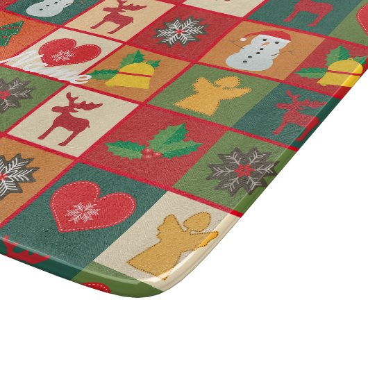 kerstsymbolen Medley Art Thunder_Cove Snijplank (Hoek)