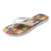 kerstsymbolen Medley Art Thunder_Cove Teenslippers (Schuin)