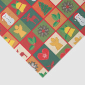 kerstsymbolen Medley Art Thunder_Cove Tissuepapier (Detail)