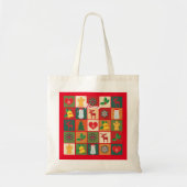 kerstsymbolen Medley Art Thunder_Cove Tote Bag (Voorkant)