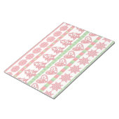 kerstsymbolen notitieblok (Schuin)