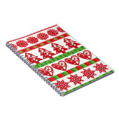 kerstsymbolen notitieboek (Rechterzijde)