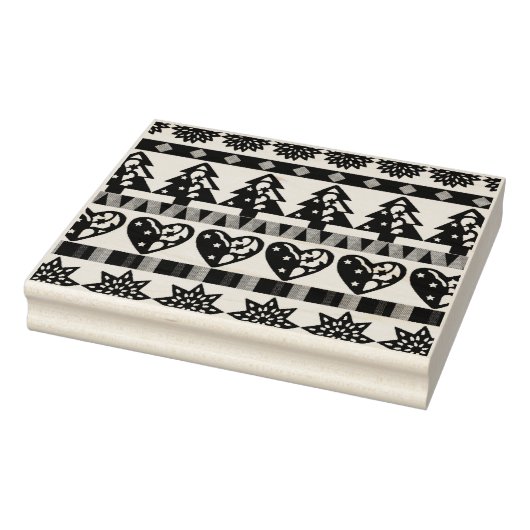 kerstsymbolen rubberstempel (Stempel)