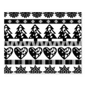 kerstsymbolen rubberstempel (Afrduk)