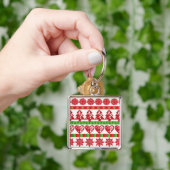 kerstsymbolen sleutelhanger (Hand)
