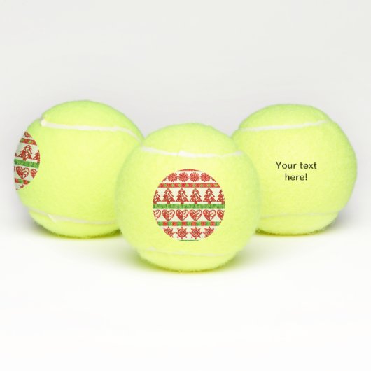 kerstsymbolen tennisballen (Multi)