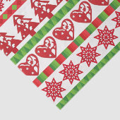 kerstsymbolen tissuepapier (Detail)