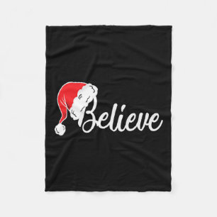 kerstT-shirt - geloof in kerstcadeau Fleece Deken