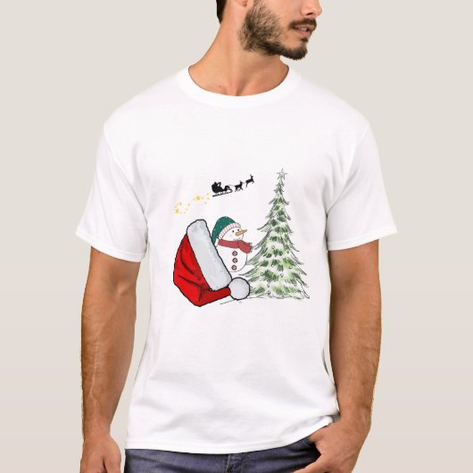 kerstT-shirt T-shirt (Voorkant)