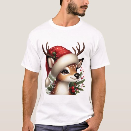 kerstT-shirt T-shirt (Voorkant)