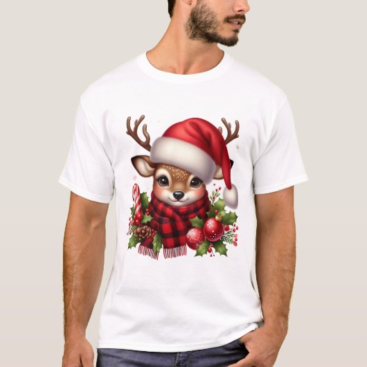 kerstT-shirt T-shirt (Voorkant)