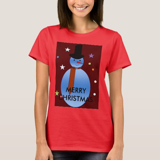 kerstT-shirt T-shirt (Voorkant)