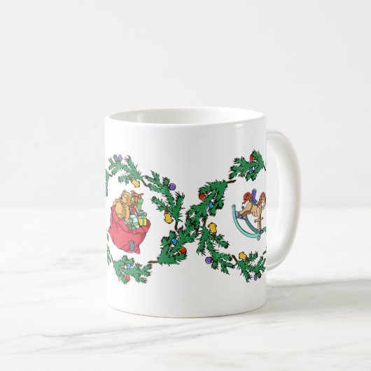 kersttaargeest koffiemok (Voorkant rechts)