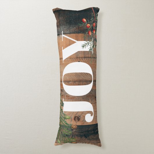 kersttaarstaartjoy lichaamskussen (Voorkant Verticaal)