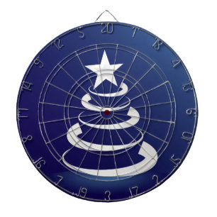 kersttaart dartbord