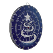 kersttaart dartbord (Voorkant Links)