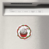 kersttaart met snoepriet magneet (Insitu (Vaatwasser))