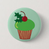 kersttaart ronde button 5,7 cm (Voorkant)