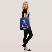 kersttaart tote bag (Op model)