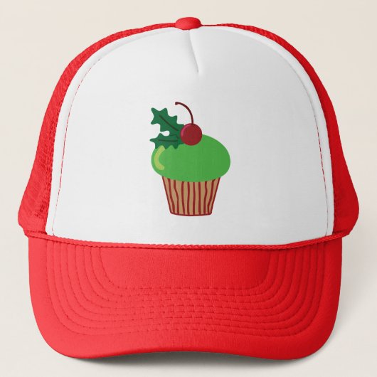 kersttaart trucker pet (Voorkant)
