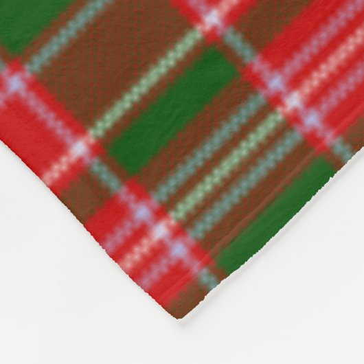 kersttaartbeugel fleece deken (Hoek)